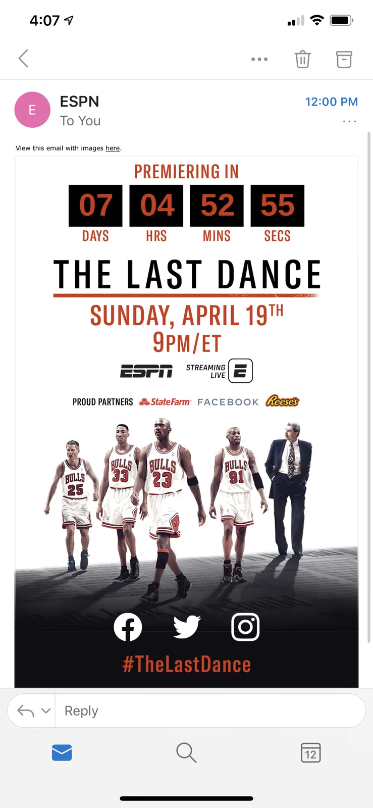 The Last Dance screenshot